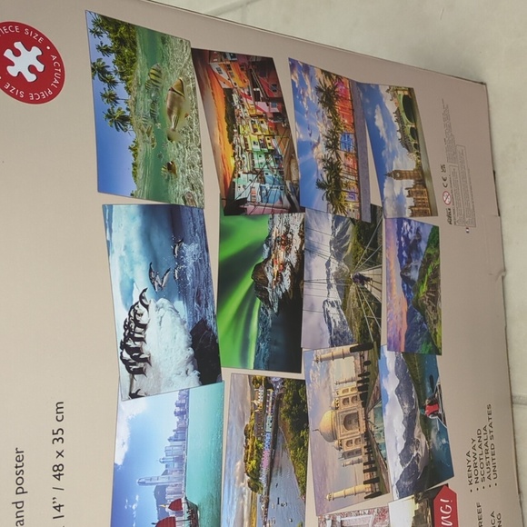 Around the World Jigsaw Puzzle Mystery City/Landmark Puzzle - Picture 3 of 5